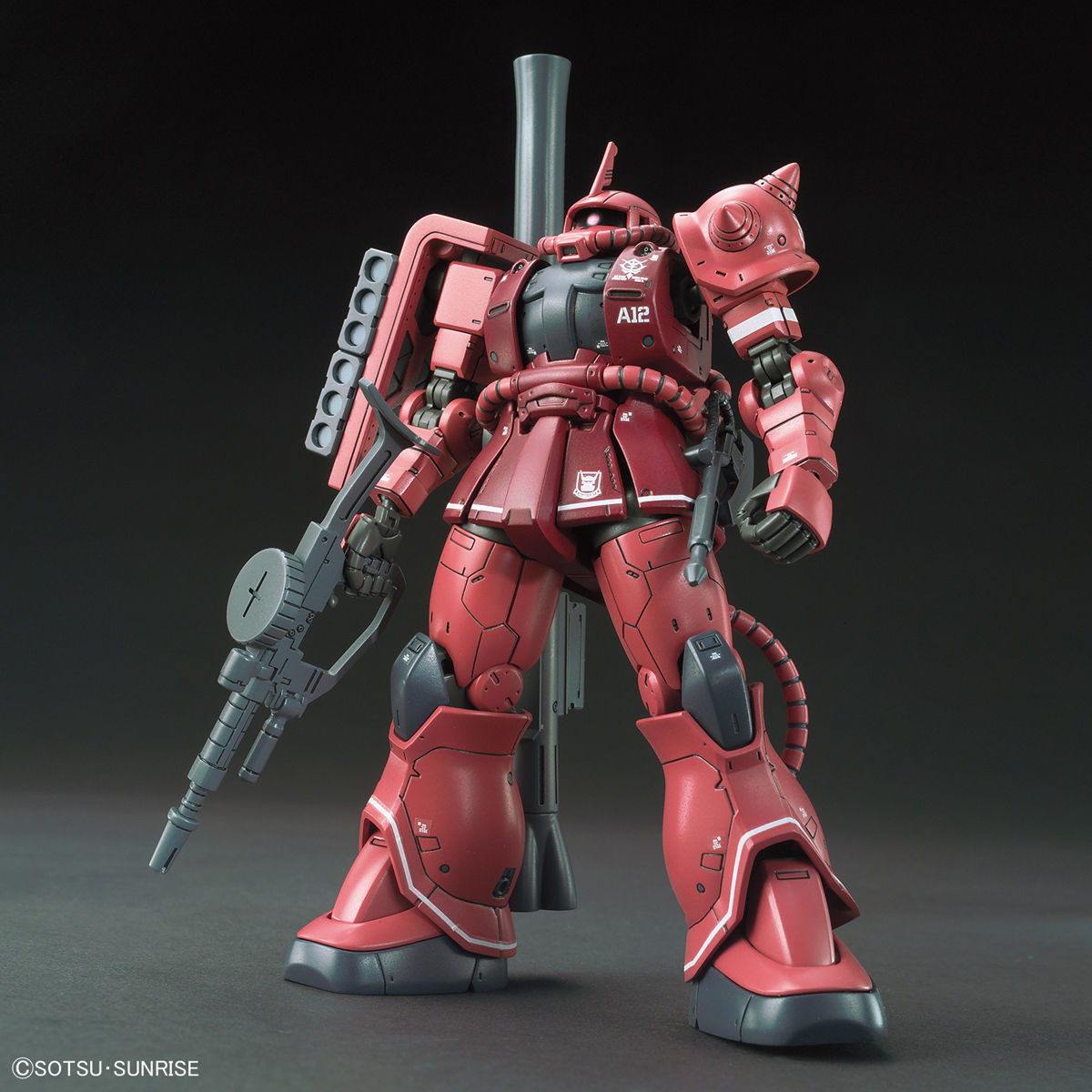 【再販】HG 1/144『シャア専用ザクII 赤い彗星Ver.』機動戦士ガンダム THE ORIGIN プラモデル-002