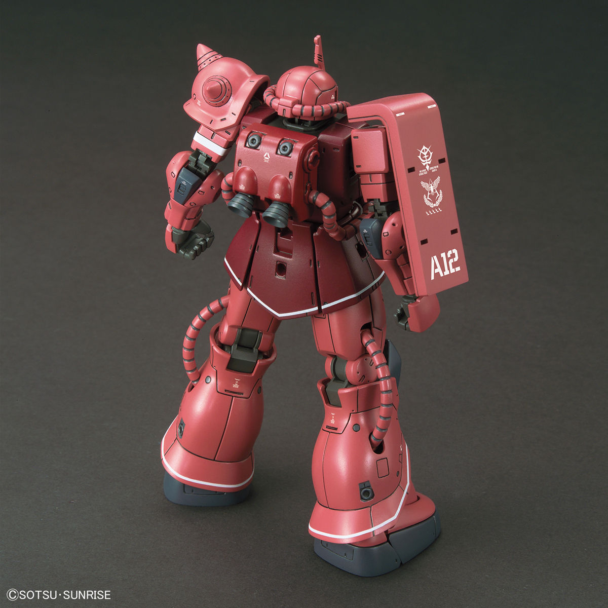 【再販】HG 1/144『シャア専用ザクII 赤い彗星Ver.』機動戦士ガンダム THE ORIGIN プラモデル-005