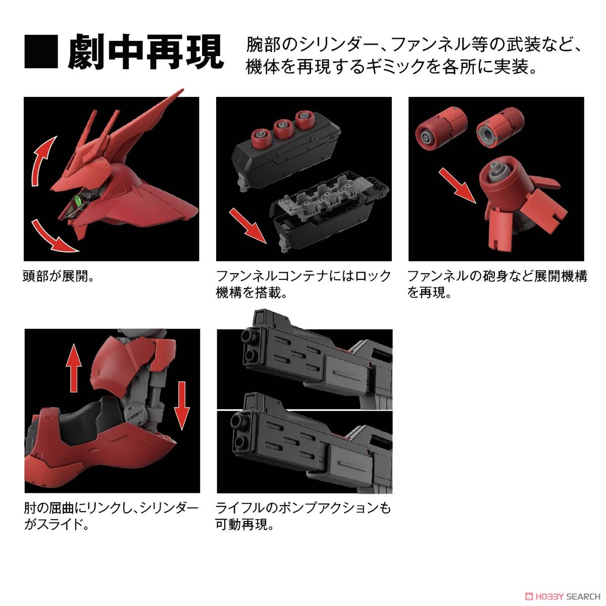 【再販】RG 1/144『サザビー』機動戦士ガンダム 逆襲のシャア プラモデル-013