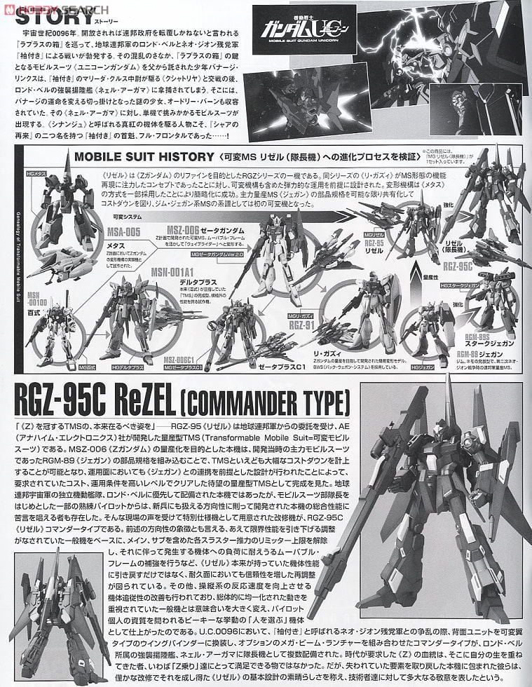 【再販】MG 1/100『RZG-95C リゼル（隊長機）』機動戦士ガンダムUC プラモデル-012