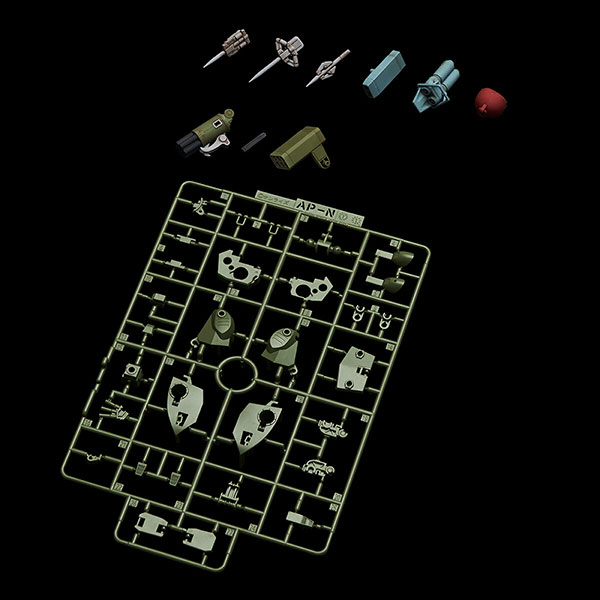 【限定販売】【2次再販】ＨＧ スコープドッグ用『拡張パーツセット4』オプションパーツ