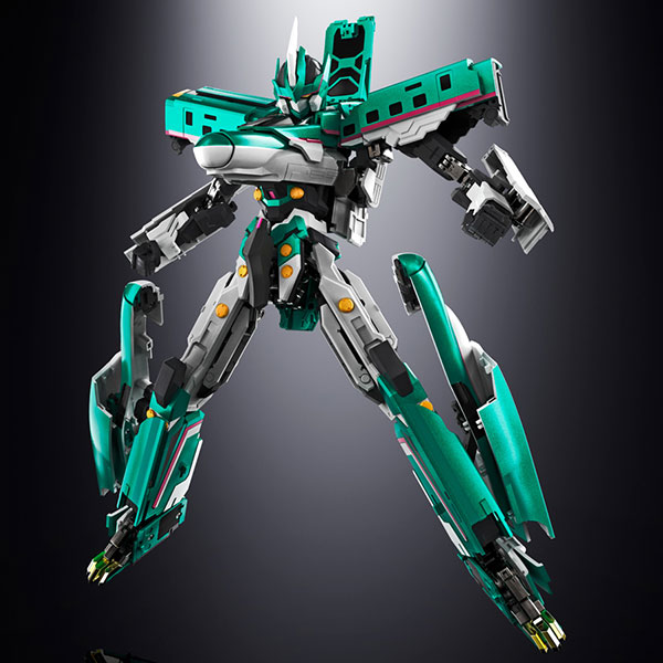 超合金魂『GX-115 新幹線変形ロボ シンカリオン Ｅ５はやぶさ』可変可動フィギュア