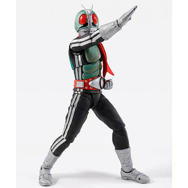 S.H.Figuarts（真骨彫製法）『仮面ライダー新1号 栄光の昭和ライダーエディション（初回限定台座付属）』可動フィギュア