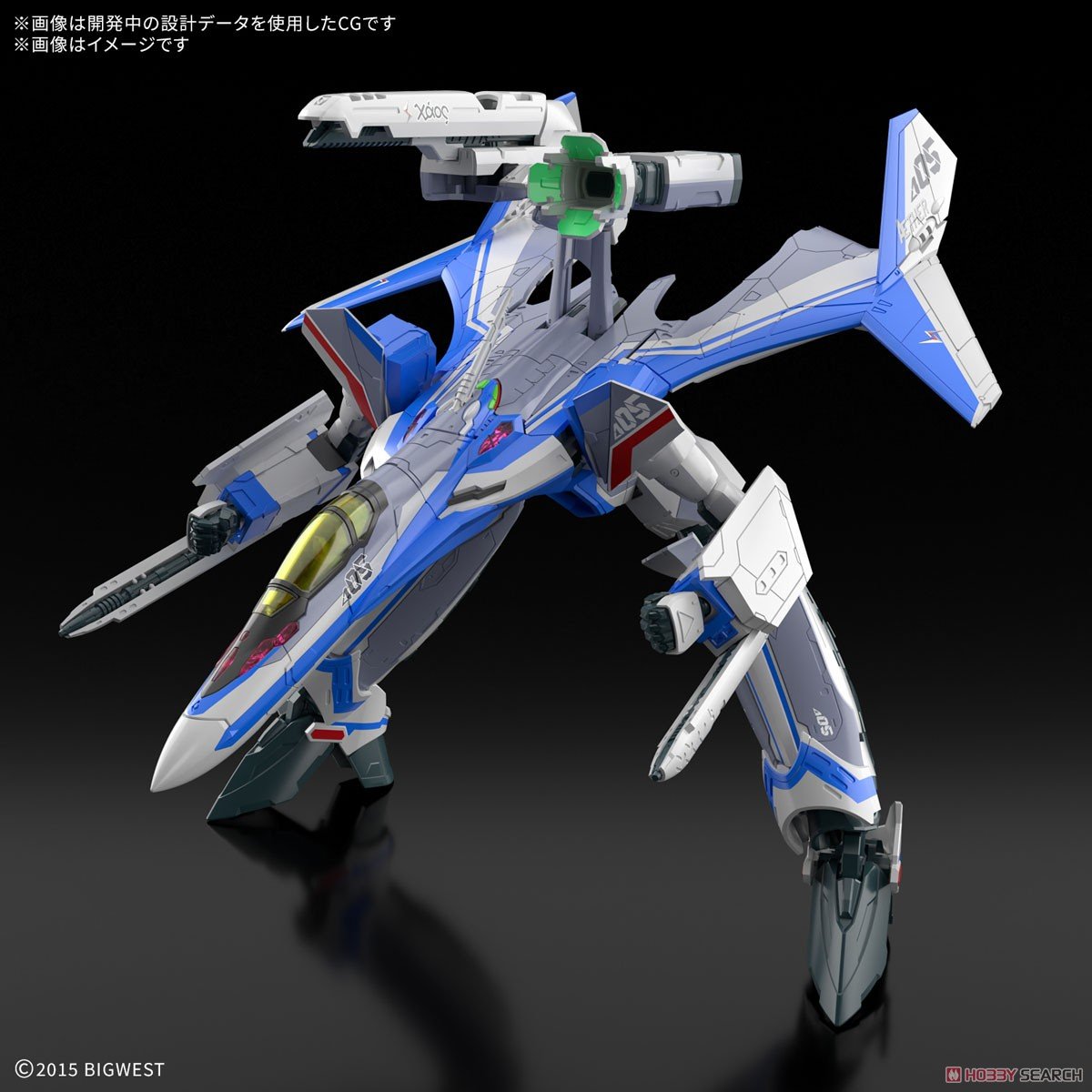 【再販】HG 1/100『VF-31J ジークフリード（ハヤテ･インメルマン機）』マクロスΔ プラモデル-015