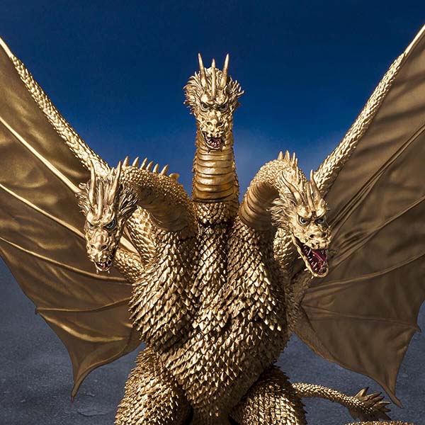 【限定販売】S.H.MonsterArts『キングギドラ（1972）』地球攻撃命令 ゴジラ対ガイガン 可動フィギュア