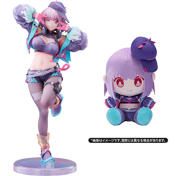 グリッドマン ユニバース『新条アカネ（Dreamy Divas Ver.）ぬいぐるみ セット』1/7 完成品フィギュア