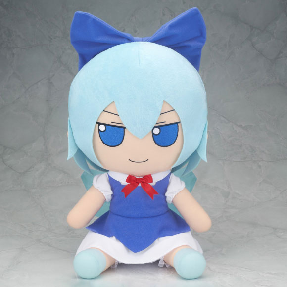 【限定販売】東方Project ぬいぐるみシリーズ『チルノ ふもふもちるの。(まんなかさいず)』ぬいぐるみ