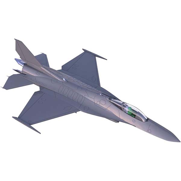 機動警察パトレイバー2 the Movie『U.S.AIR FORCE F-16改 ナイト・ファルコン』1/144 プラモデル【HMA GARAGE】