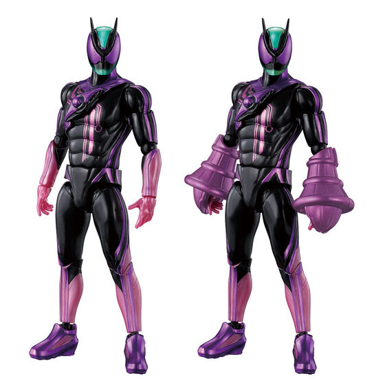 仮面ライダーアクションフィギュア『カプセムチェンジコレクション 仮面ライダーゼッツ パラダイムセット』可動フィギュア
