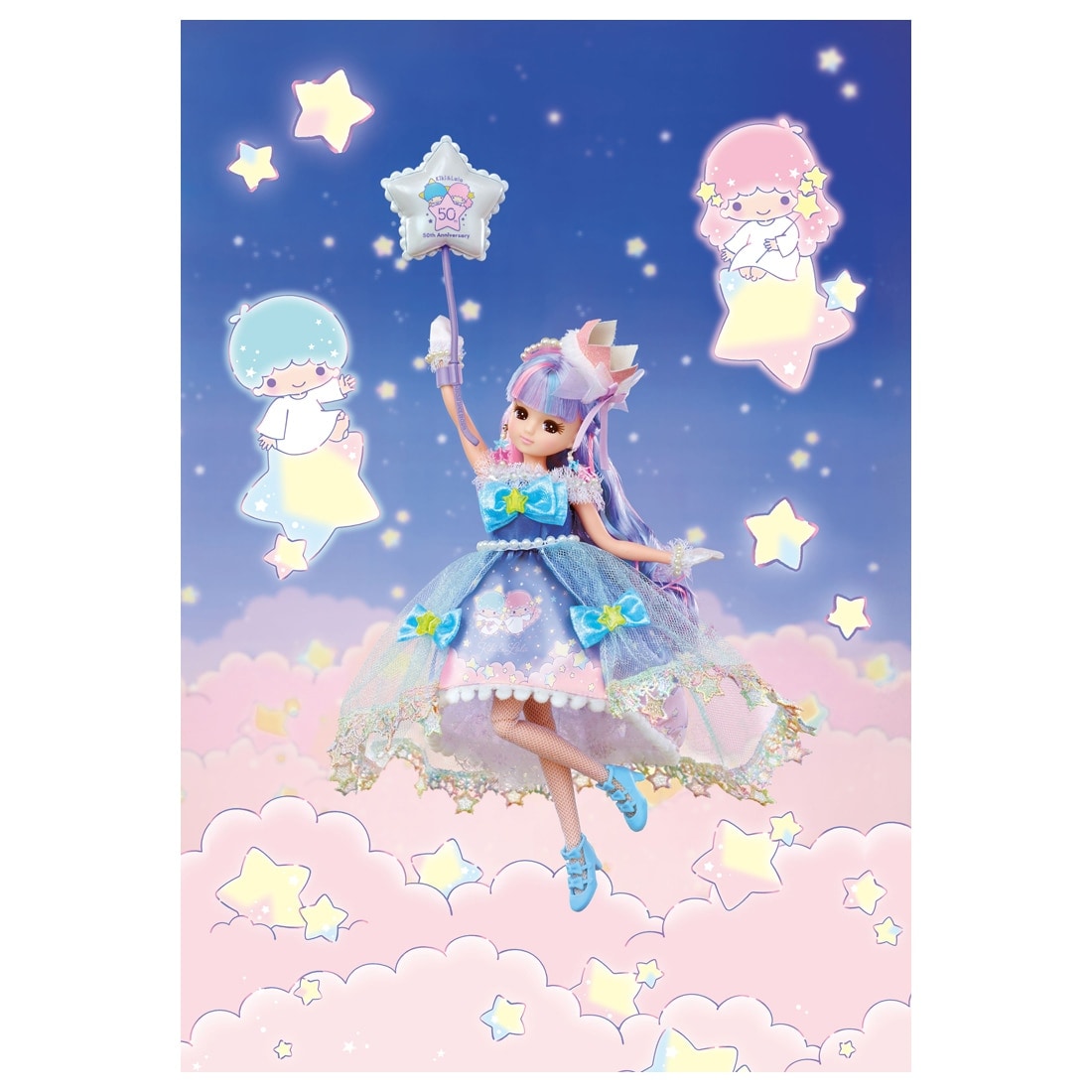 リカちゃん フォトジェニックリカ『キキ＆ララ 50thアニバーサリースタイル』完成品ドール-002