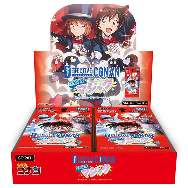 名探偵コナンTCG CT-P07『Case-Booster 07 魅惑のマジック』18パック入りBOX