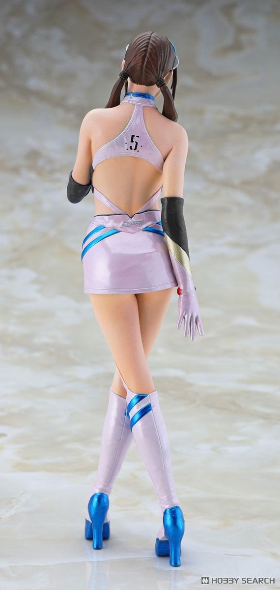 12リアルフィギュアコレクション『“エヴァンゲリオンレーシング” 雪野るな/真希波・マリ・イラストリアス』1/12 レジン製キット-002