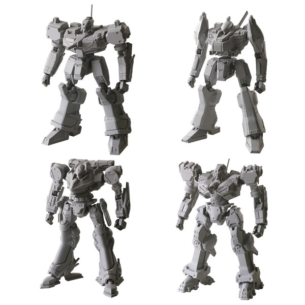『アーマード・コア ストラクチャーアーツ ノンスケールプラスチックモデルキット シリーズ Vol.1』プラモデル 全4種BOX