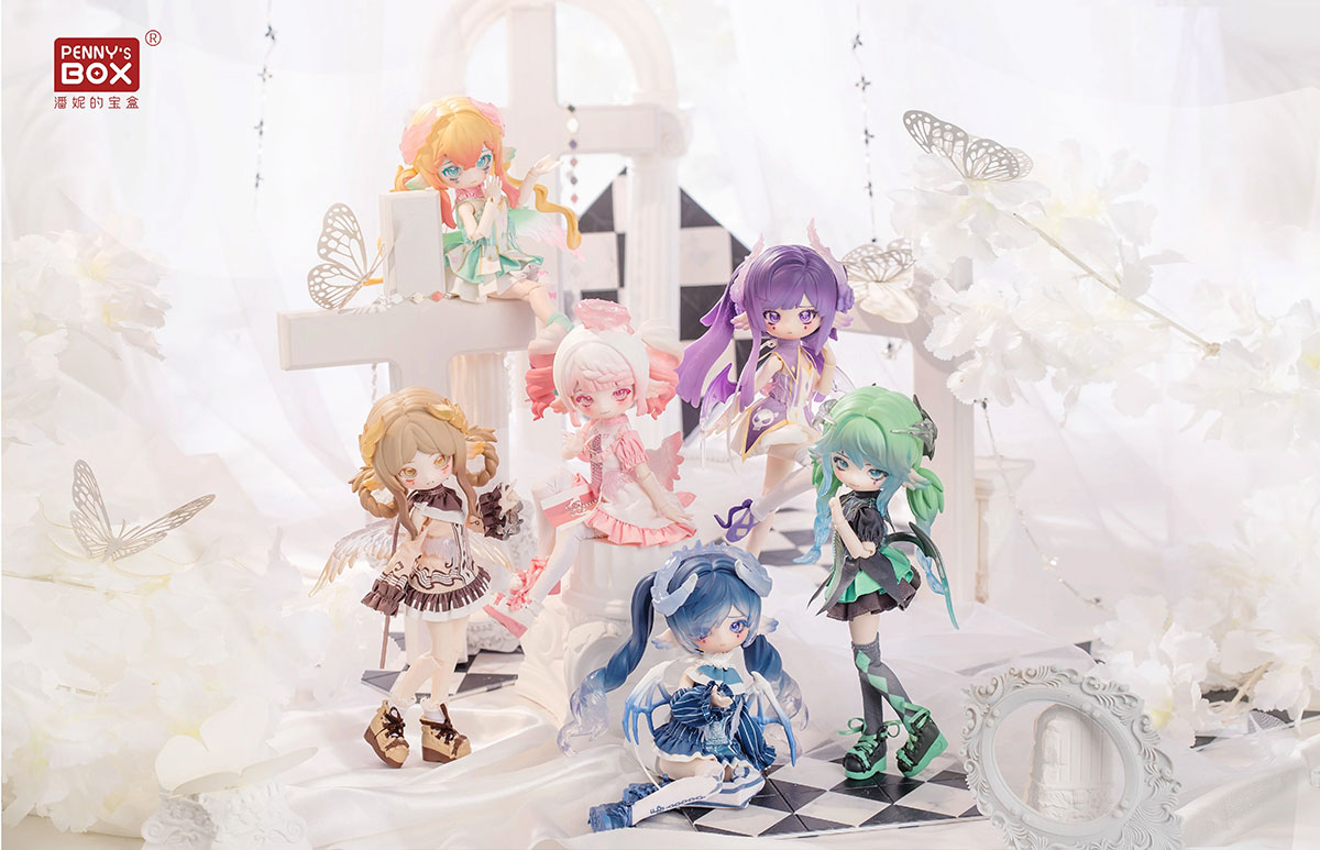 『LULUYA Symphonic Poem 完成品ドールコレクション』6体入りBOX-001