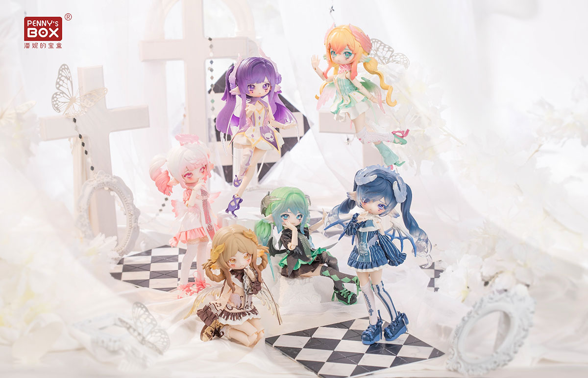 『LULUYA Symphonic Poem 完成品ドールコレクション』6体入りBOX-023