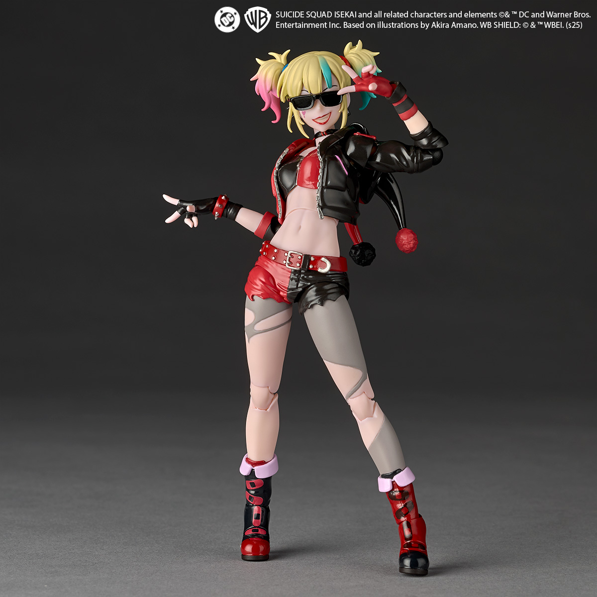 【限定販売】リボルテック アメイジング・ヤマグチ『ハーレイ・クイン 異世界スーサイド・スクワッドVer.』可動フィギュア-002