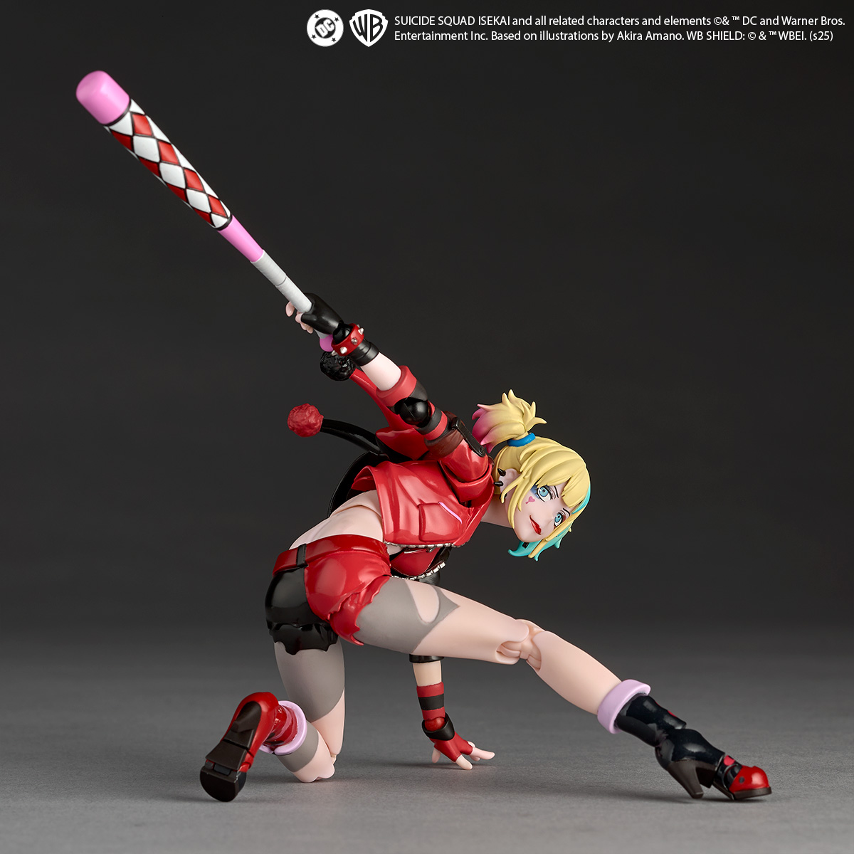 【限定販売】リボルテック アメイジング・ヤマグチ『ハーレイ・クイン 異世界スーサイド・スクワッドVer.』可動フィギュア-003