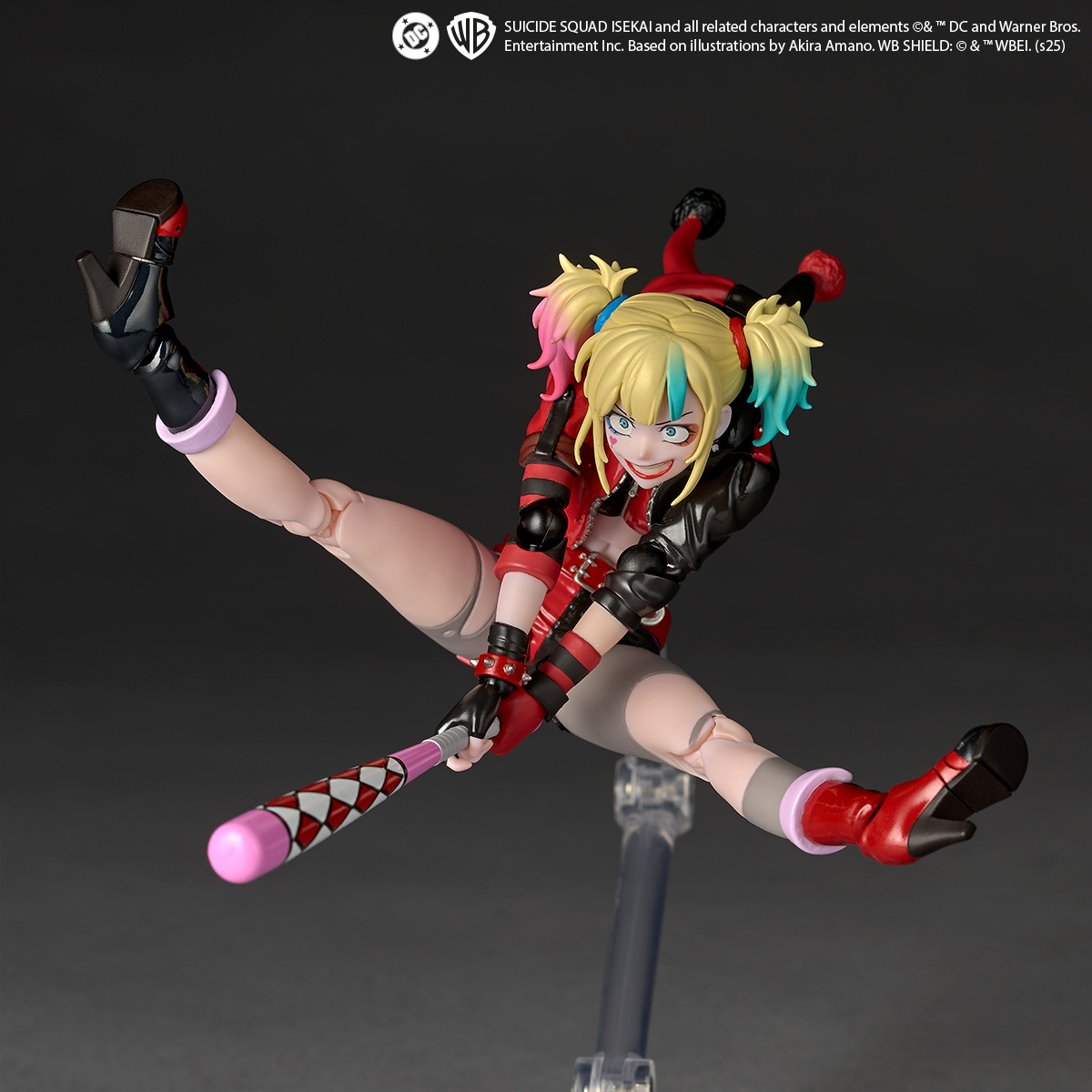 【限定販売】リボルテック アメイジング・ヤマグチ『ハーレイ・クイン 異世界スーサイド・スクワッドVer.』可動フィギュア-007