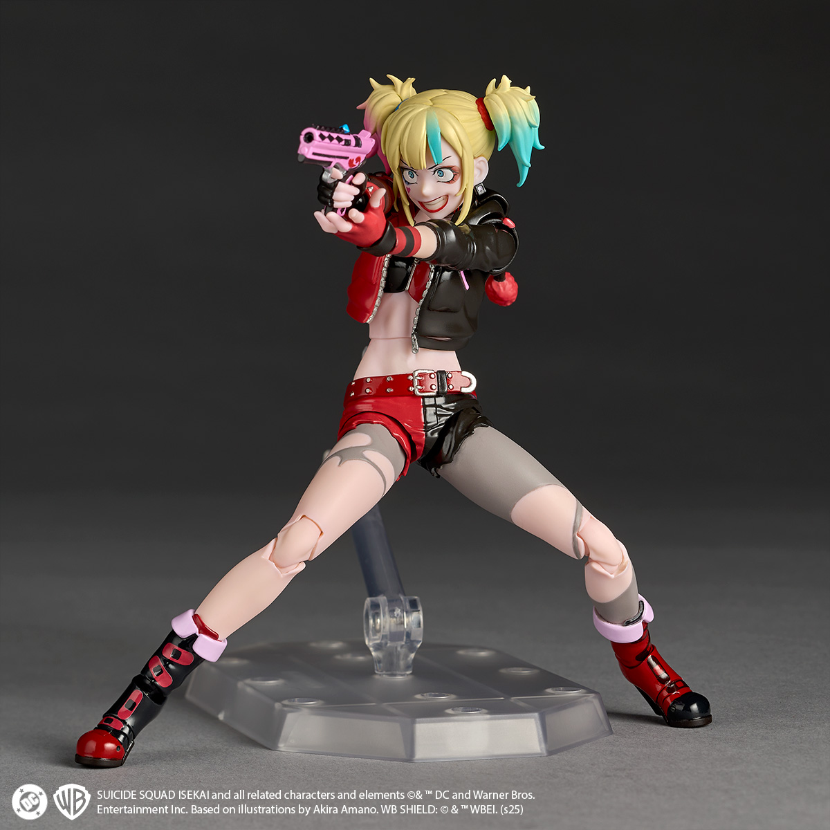 【限定販売】リボルテック アメイジング・ヤマグチ『ハーレイ・クイン 異世界スーサイド・スクワッドVer.』可動フィギュア-009