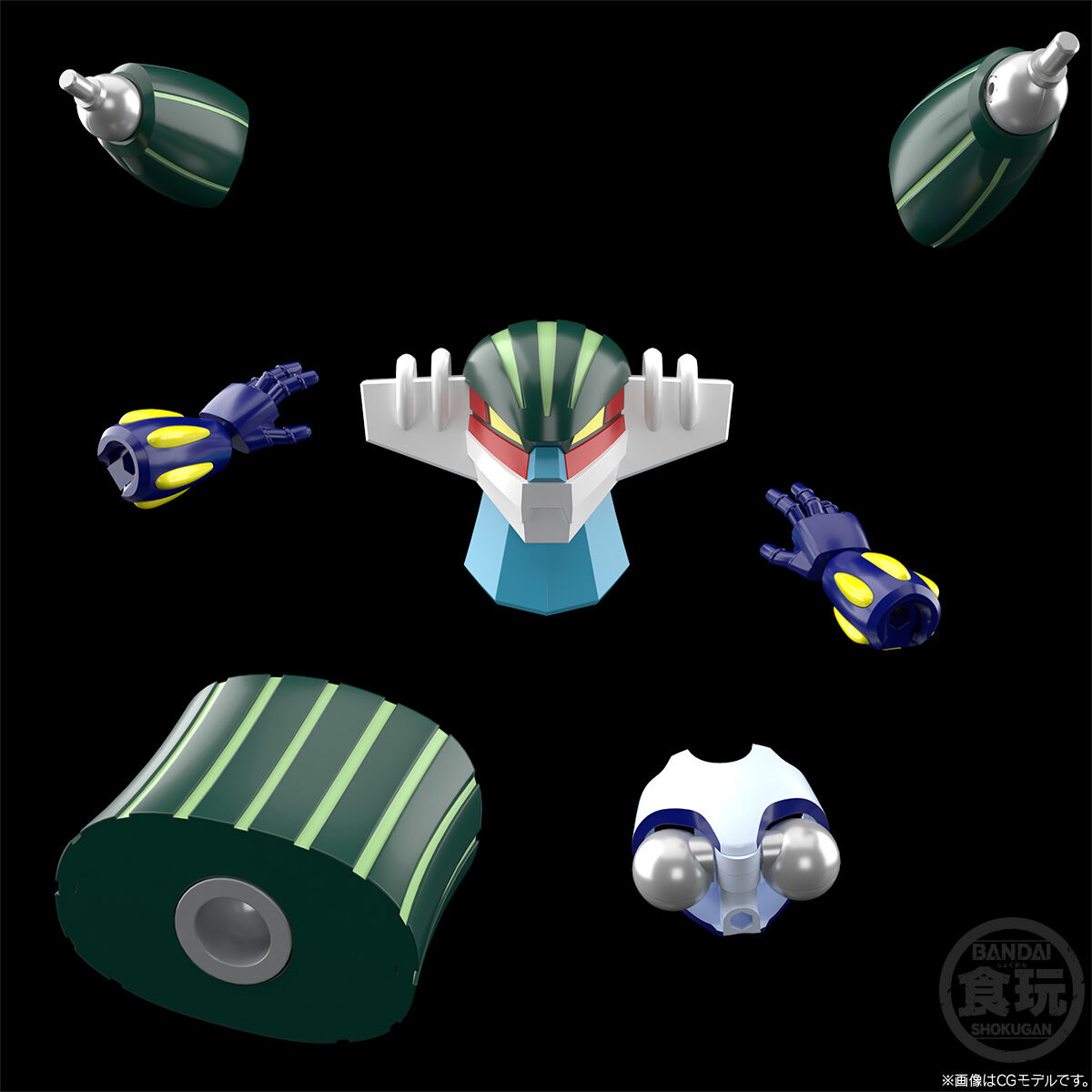 【食玩】SMP [SHOKUGAN MODELING PROJECT] 『鋼鉄ジーグ』プラモデル-021