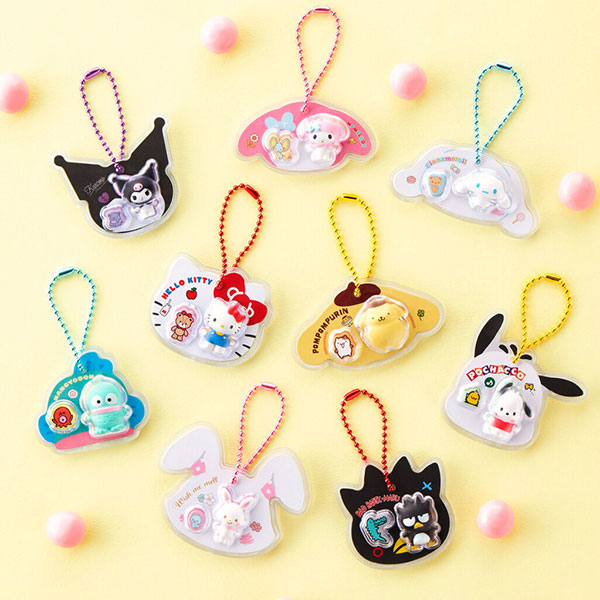 【食玩】『サンリオキャラクターズ パッケージチャーム&チョコボーロ』10個入りBOX