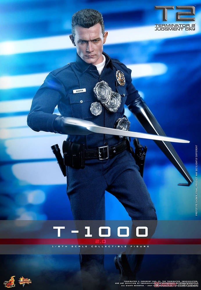 ムービーマスターピース『T-1000（2.0版）』ターミネーター2 1/6 可動フィギュア-010