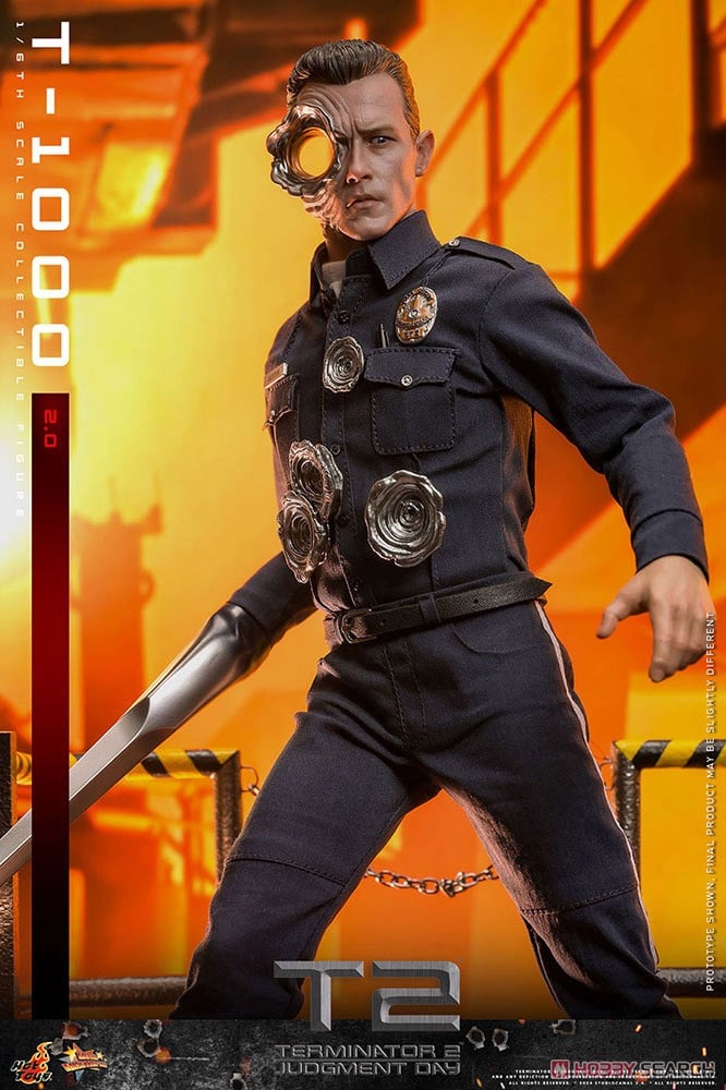 ムービーマスターピース『T-1000（2.0版）』ターミネーター2 1/6 可動フィギュア-012