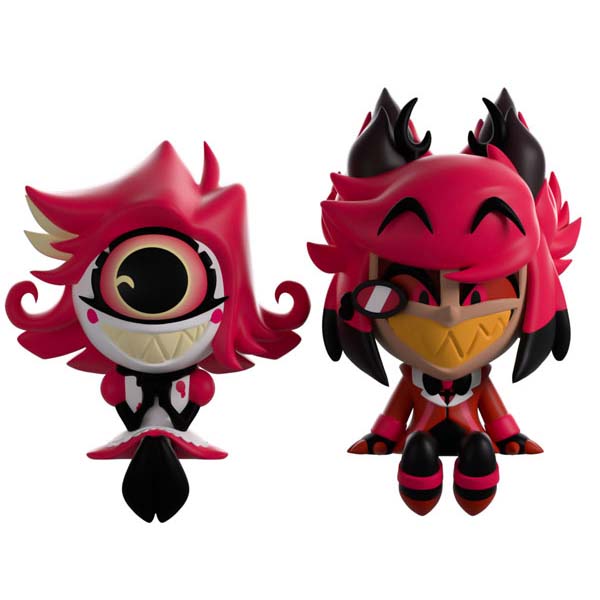 Hazbin Hotel モニターフィギュア 『アラスター＆ニフティ』2体セット【Youtooz】
