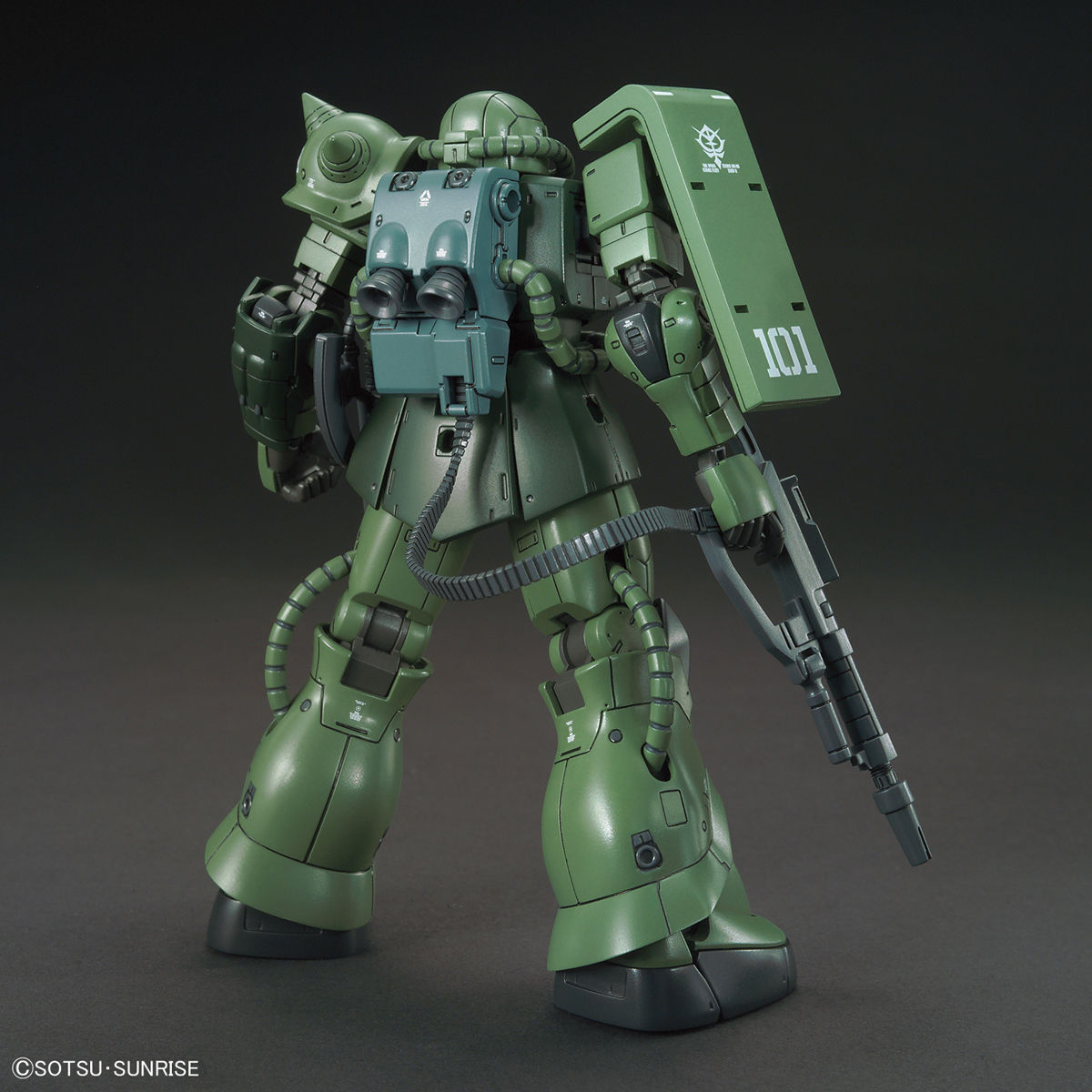 【再販】HGUC 1/144『ザクII C-6/R6型』機動戦士ガンダム THE ORIGIN プラモデル-008
