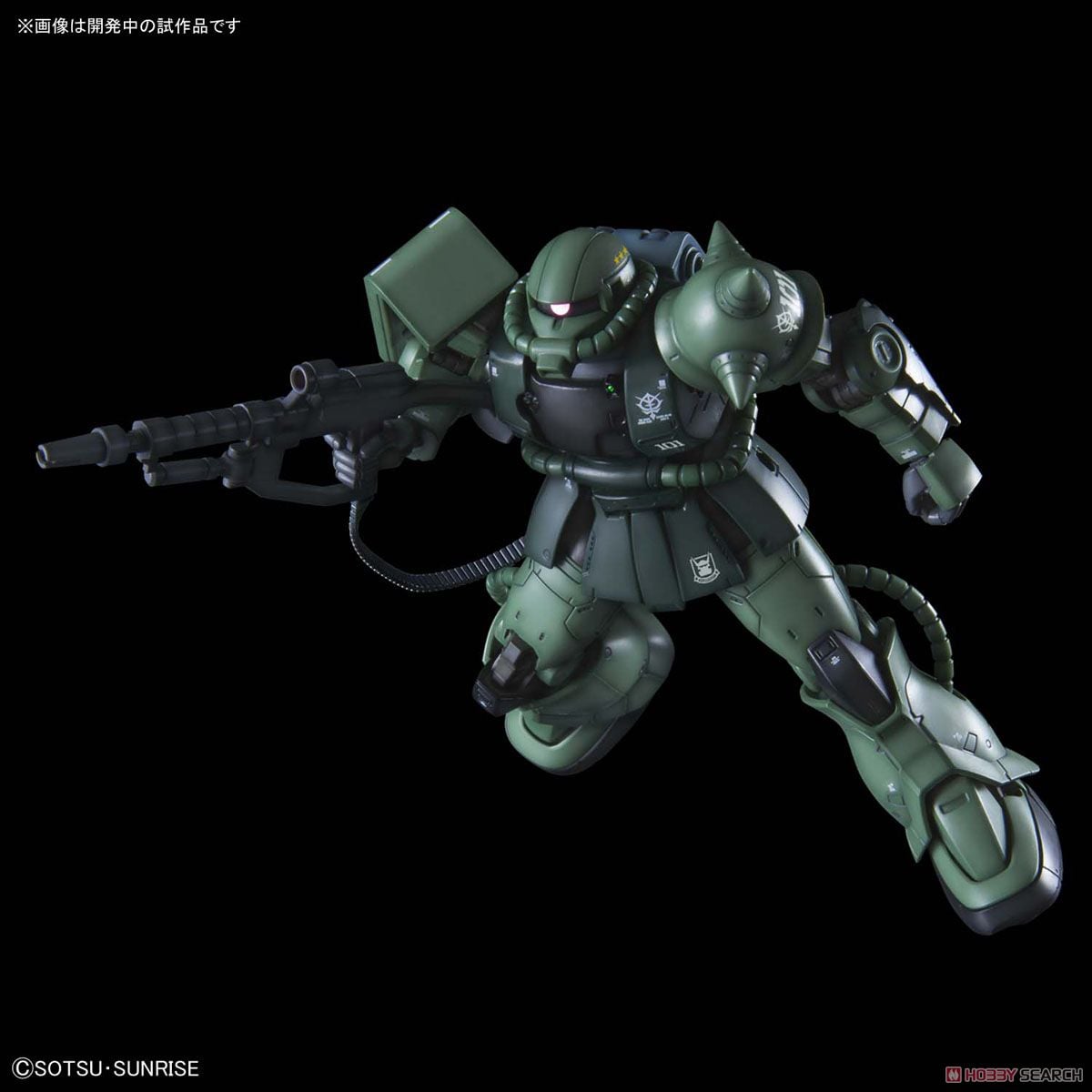 【再販】HGUC 1/144『ザクII C-6/R6型』機動戦士ガンダム THE ORIGIN プラモデル-012