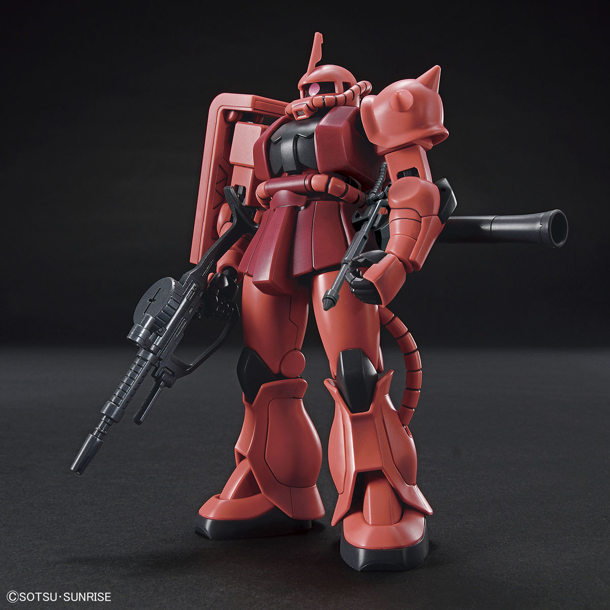 【再販】HGUC 1/144『シャア専用ザクII』機動戦士ガンダム プラモデル-002