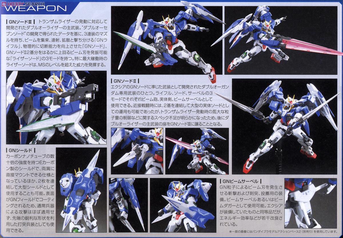 【再販】RG 1/144『GN-0000+GNR-010 ダブルオーライザー』機動戦士ガンダム00 プラモデル-023