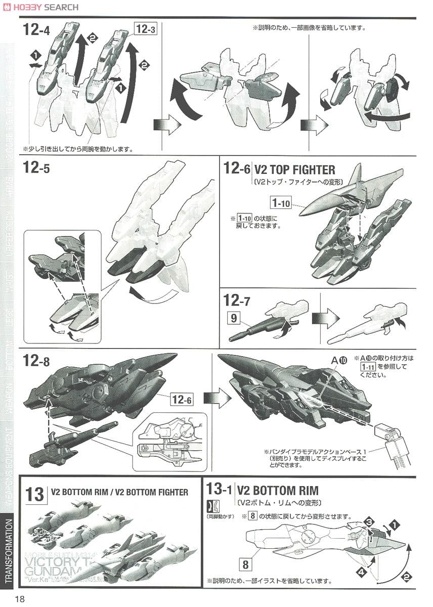 【再販】MG 1/100『V2ガンダム Ver.Ka』機動戦士Vガンダム プラモデル-042