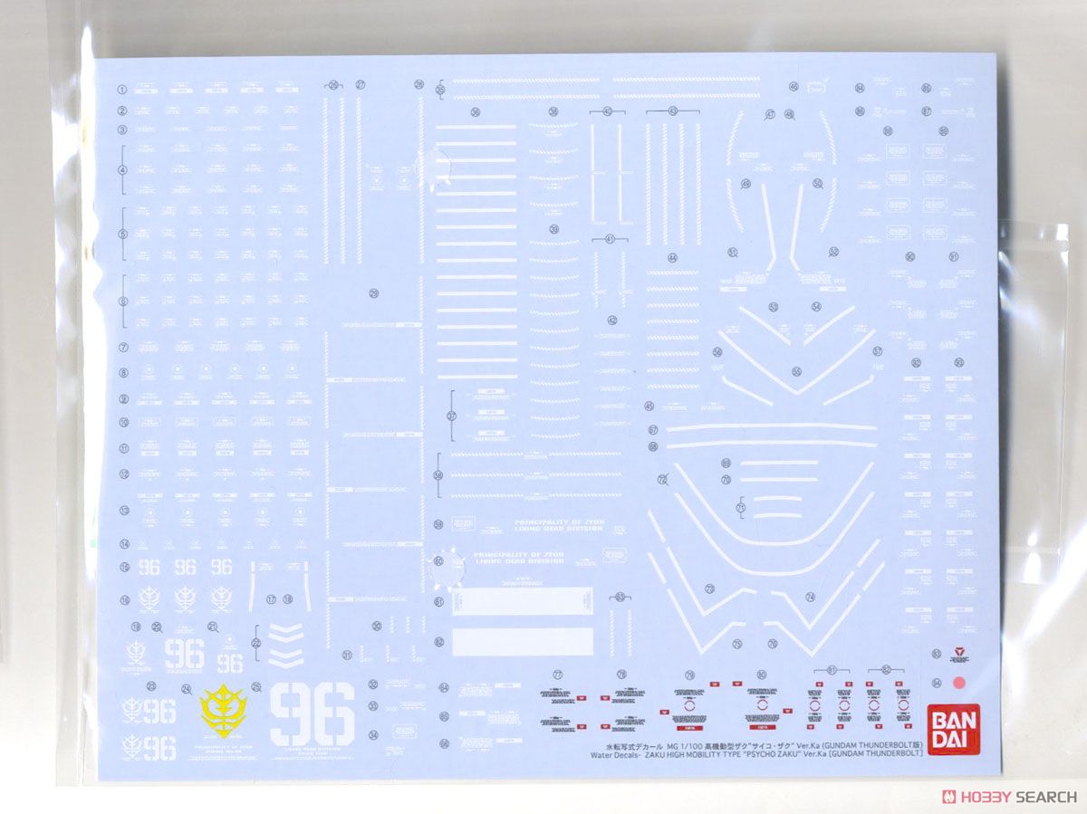 【再販】MG 1/100『高機動型ザク“サイコ・ザク” Ver.Ka(GUNDAM THUNDERBOLT Ver.)』機動戦士ガンダム サンダーボルト プラモデル-028