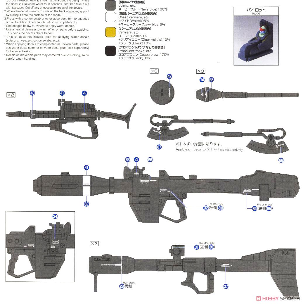 【再販】MG 1/100『高機動型ザク“サイコ・ザク” Ver.Ka(GUNDAM THUNDERBOLT Ver.)』機動戦士ガンダム サンダーボルト プラモデル-036