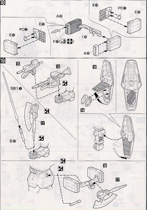 【再販】MG 1/100『ハイザック』機動戦士Ζガンダム プラモデル-020