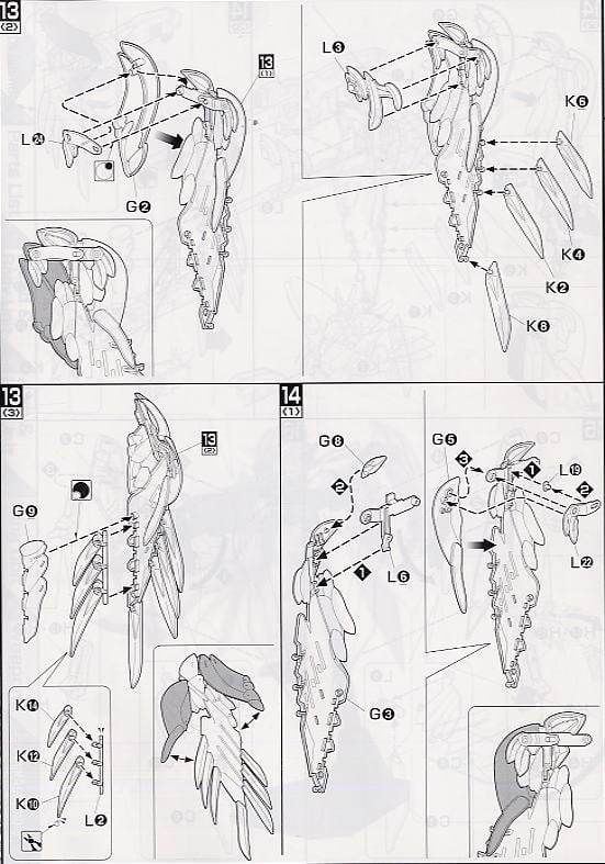【再販】MG 1/100『ウイングガンダムゼロ(エンドレスワルツ版)』新機動戦記ガンダムW Endless Waltz プラモデル-019
