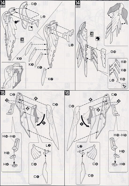 【再販】MG 1/100『ウイングガンダムゼロ(エンドレスワルツ版)』新機動戦記ガンダムW Endless Waltz プラモデル-020