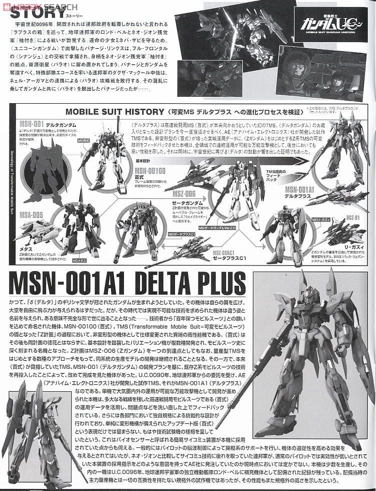 【再販】MG 1/100『デルタプラス』機動戦士ガンダムUC プラモデル-011