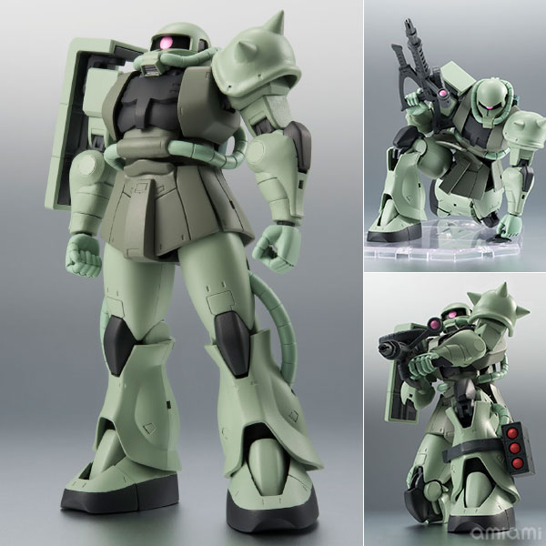 新品本物 機動戦士ガンダム】ROBOT魂『RX-78-2 ガンダム／MS-06S シャア ロボット