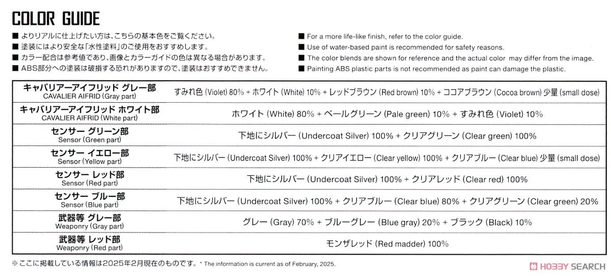 【再販】『『オプションパーツセット ガンプラ 15(キャバリアーアイフリッド)』機動戦士ガンダムSEED FREEDOM プラモデル-022