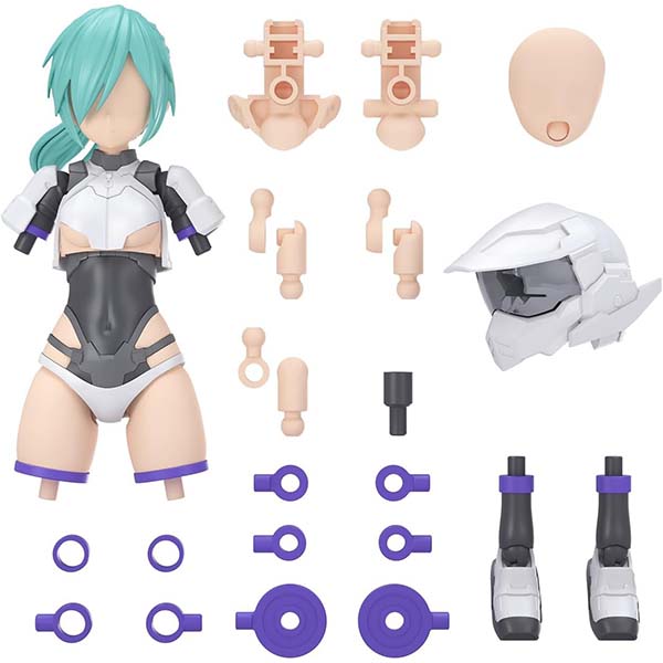 30MS『オプションパーツセット22（ターボコスチュームα）［カラーB］』30 MINUTES SISTERS プラモデル