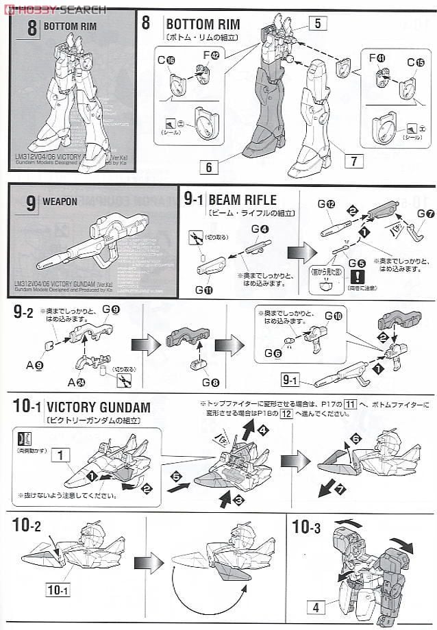 【再販】MG 1/100『LM312V04 Vガンダム Ver.Ka』機動戦士Vガンダム プラモデル-032