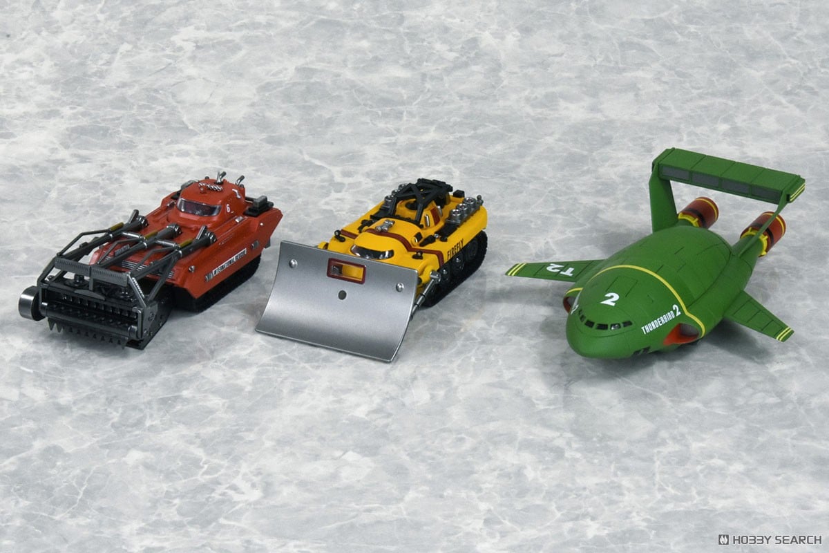 『サンダーバード メカニックセレクション パート2』プラモデル-001