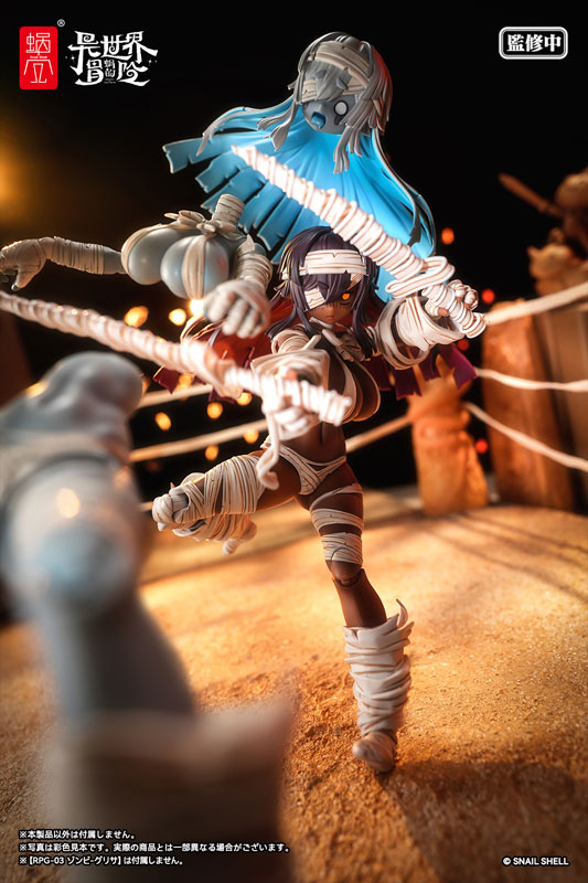 【限定販売】蝸（お）れの異世界冒険『RPG-03A ゾンビ グリサ［オルタ］』1/12 完成品アクションフィギュア-013