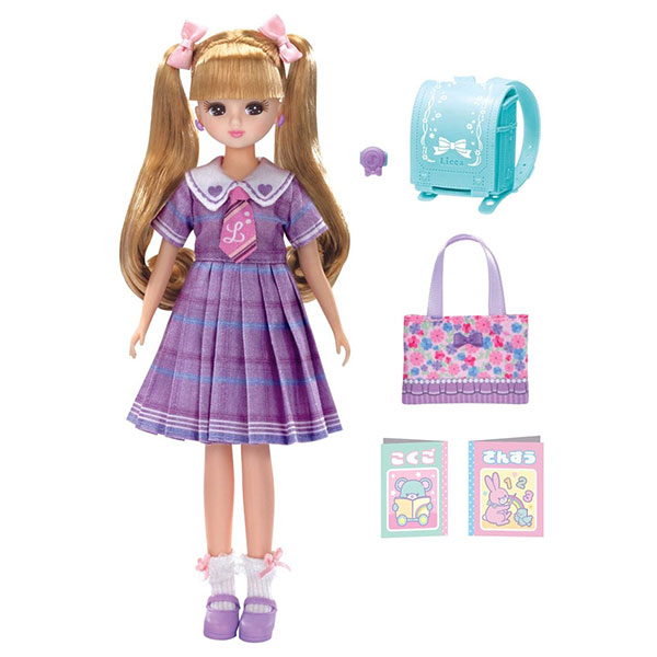 リカちゃん人形『LD-08 わくわく1年生リカちゃん』完成品ドール