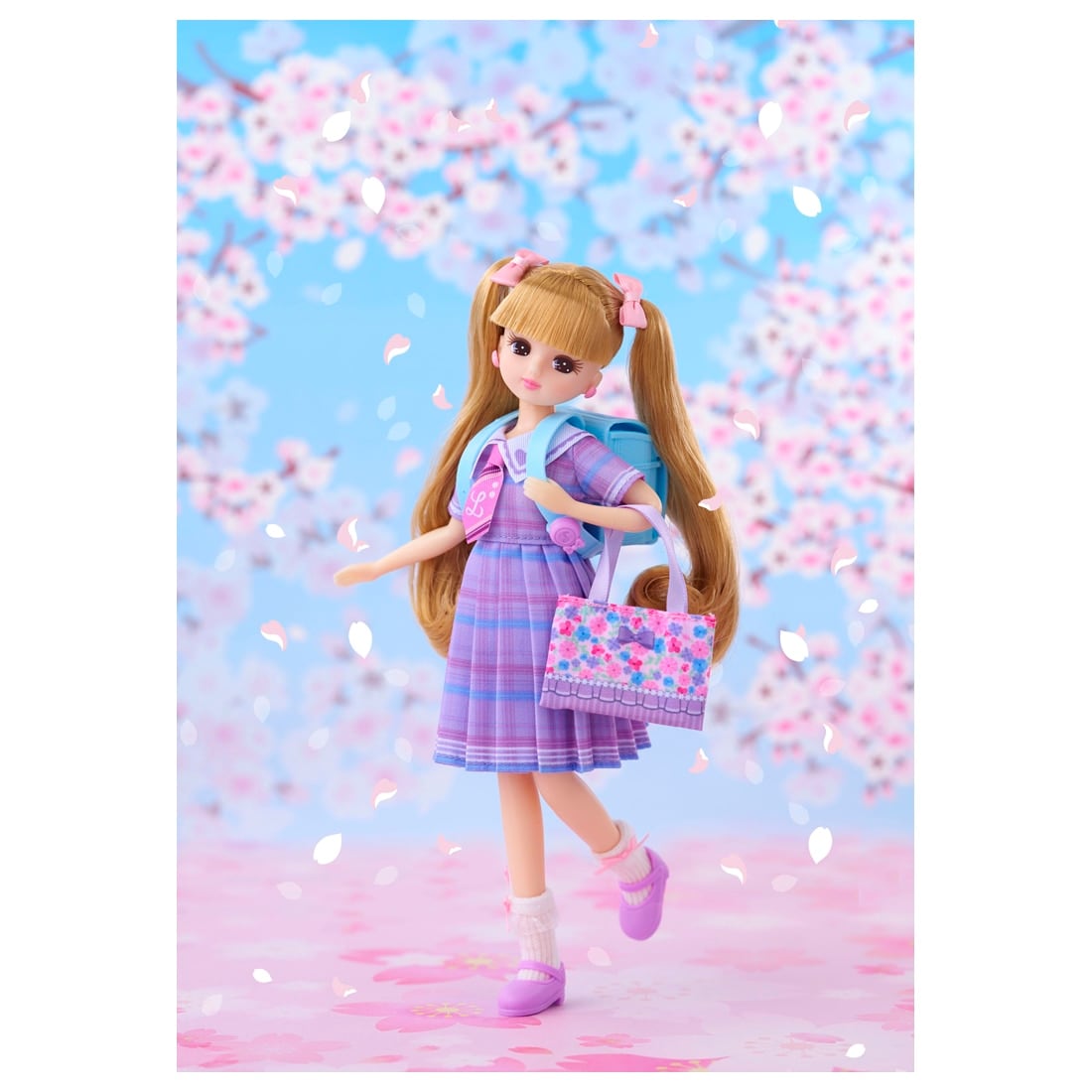 リカちゃん人形『LD-08 わくわく1年生リカちゃん』完成品ドール-005