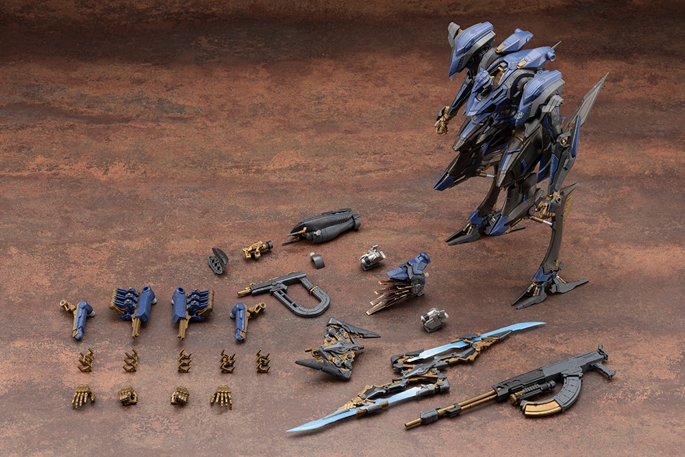 V.I.O.S.『SCHNEIDER NACHTREIHER/40E スティールヘイズ』アーマード・コアVI プラモデル-011