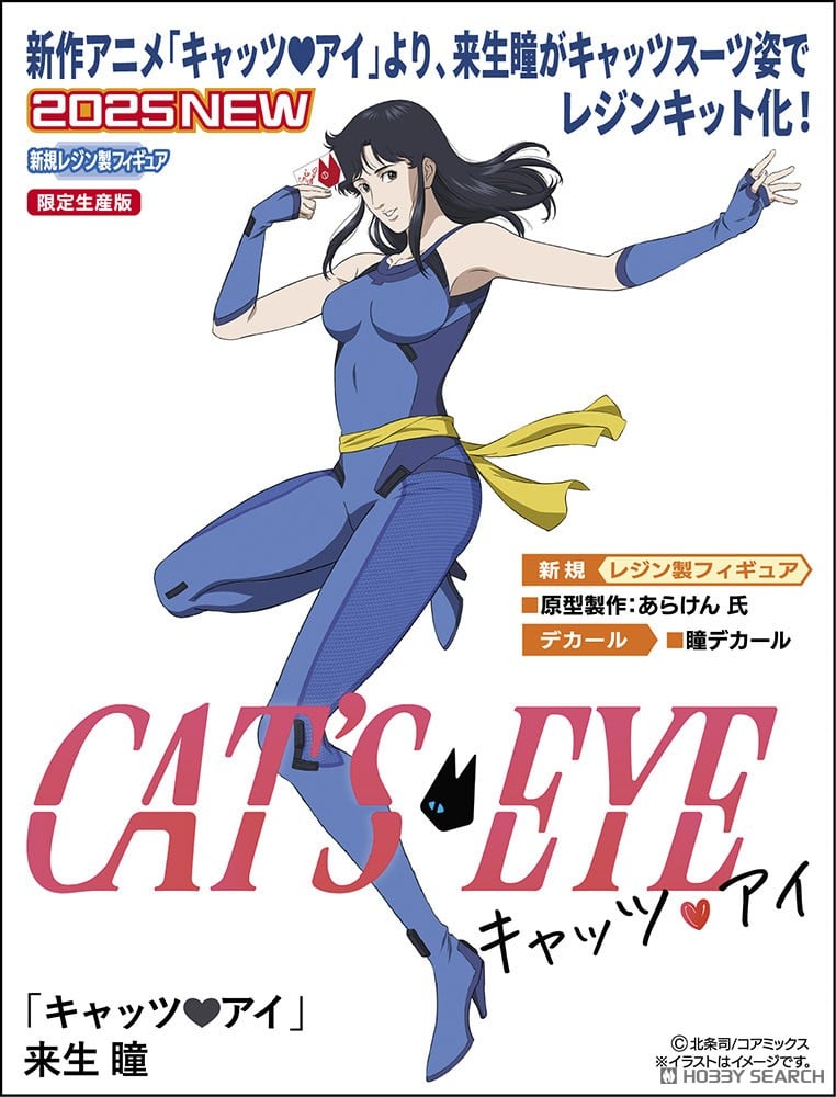 1/12『来生 瞳』キャッツ・アイ レジン製キット-006