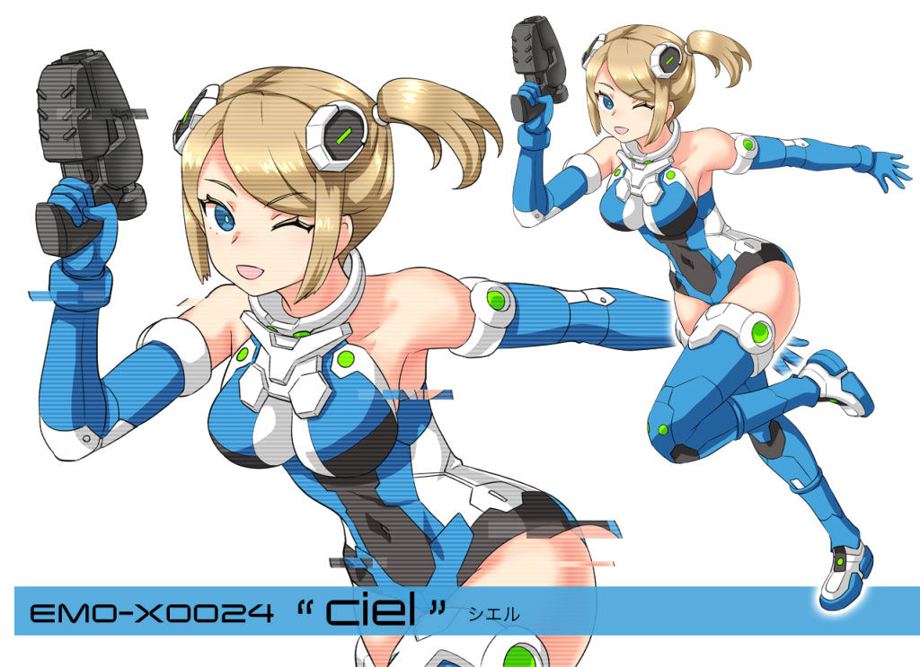 A.S.G ガールズ『EMO-X0022 “アリア”』1/12 プラモデル-002